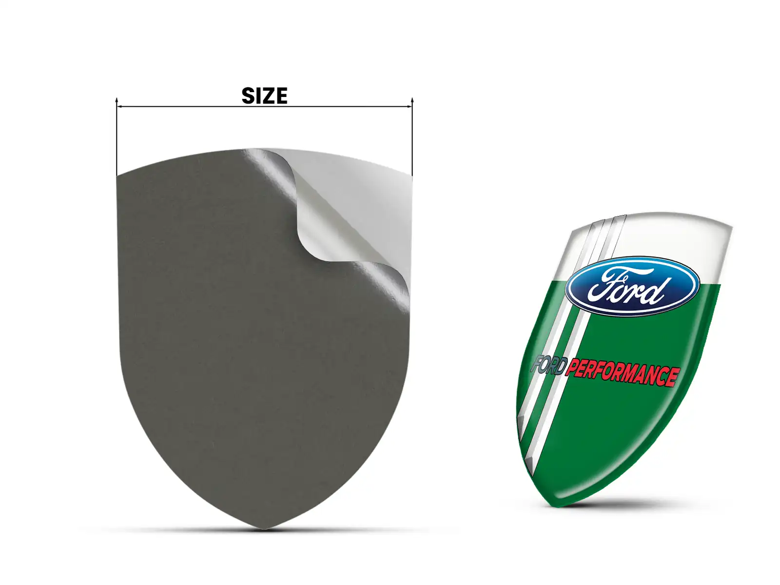 Ford Auto Fensteraufkleber Max Robust Elegant Pro